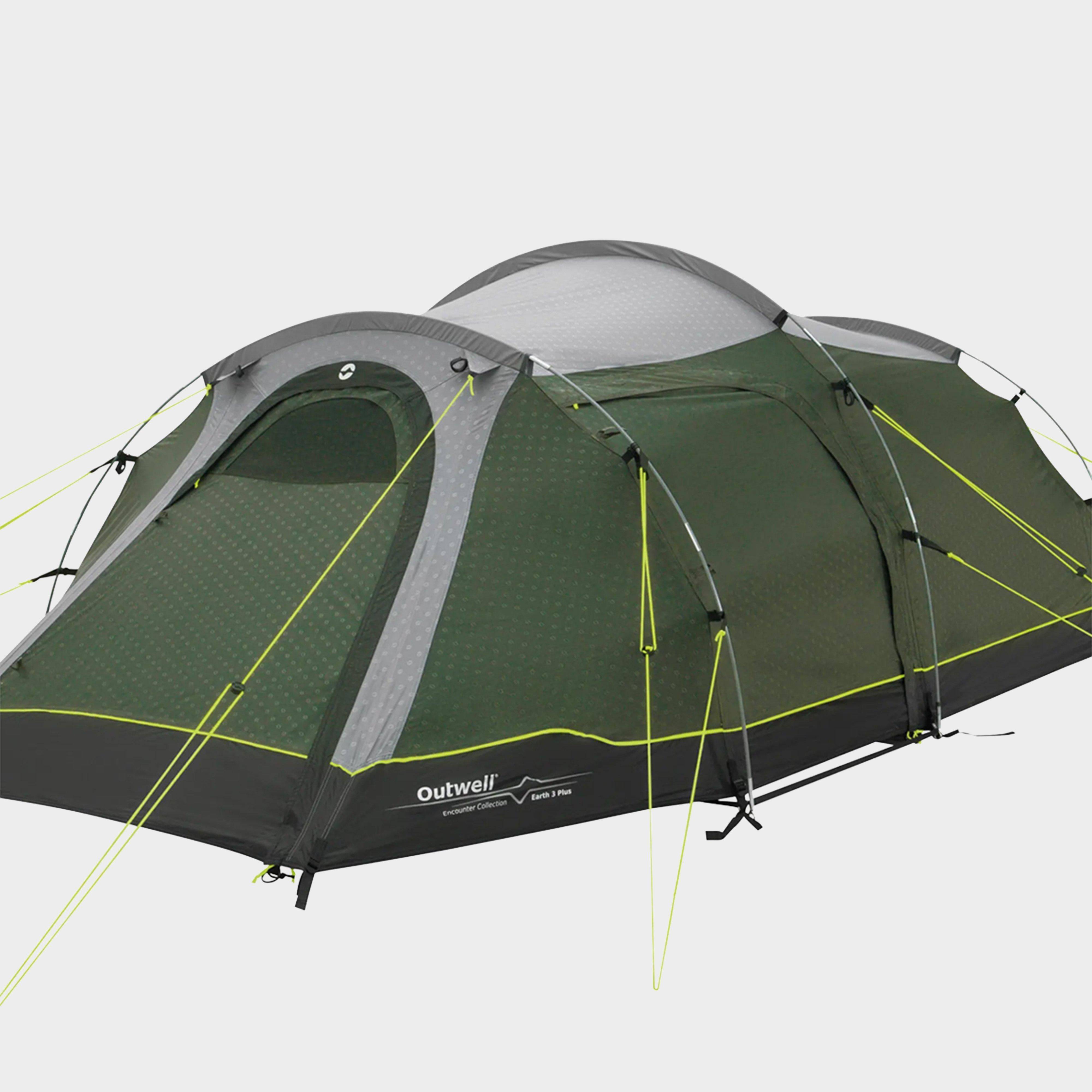 Outwell Earth 3 Plus, Green - One Size
