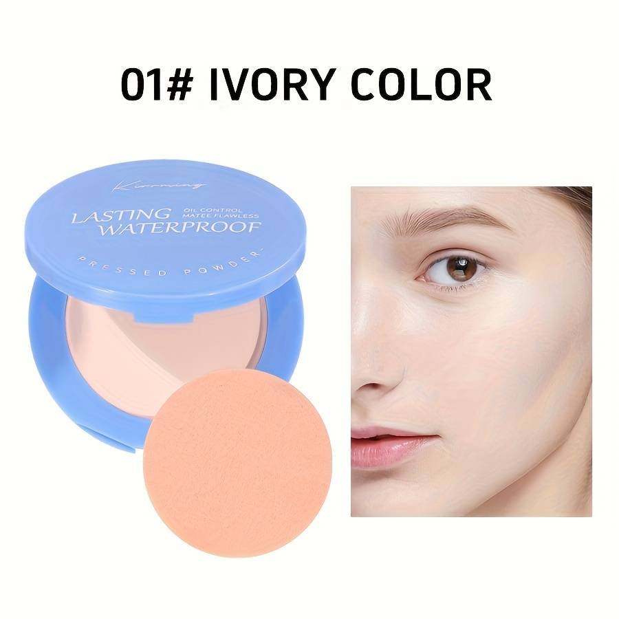 TEMU A Full-coverage Compressed Foundation That Provides 24-hour Concealment And Oil Control, With A Glow And Long-lasting . In 3 Shades To Suit Tones, From Fair To Medium, This Multi-tone Palette