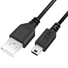 T-ProTek USB-kabel, datakabel, adapterkabel, kompatibel med Canon SX280 HS