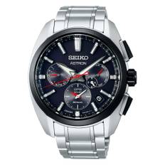 Seiko Astron GPS Solar Black Dial Titanium Bracelet Men's Watch SSH103J1