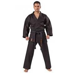 KWON TRADITIONEL Karate gi - Sort - 8 oz.