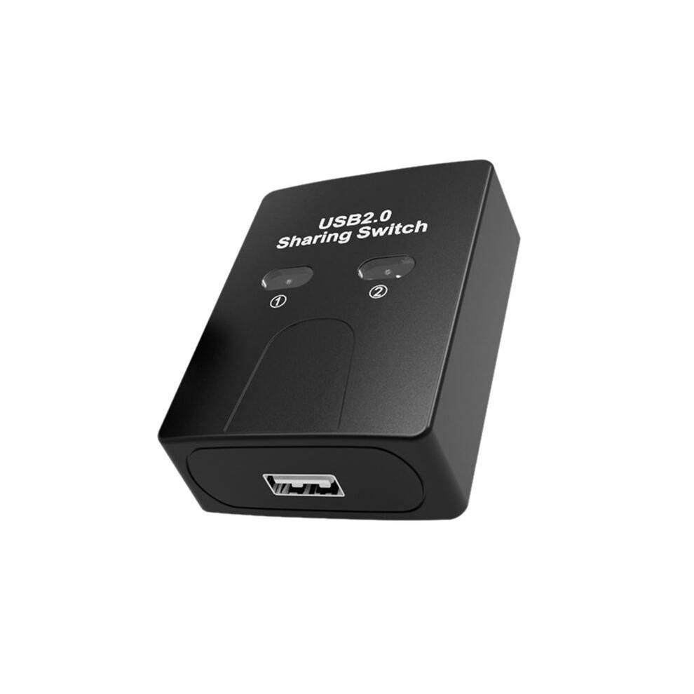 2 Portar USB2.0 Hub USB för  Skrivardelare Två Datorer Delar en USB-Enhet 2 In 1 Out USB Splitter Share U Disk