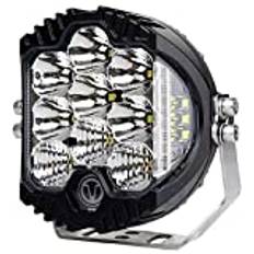 5'' 7 tums gula LED-strålkastare Montering med DRL bil sida körning arbetsljus för offroad 4x4 lastbil båt SUV UAZ dimljus,7 inch white