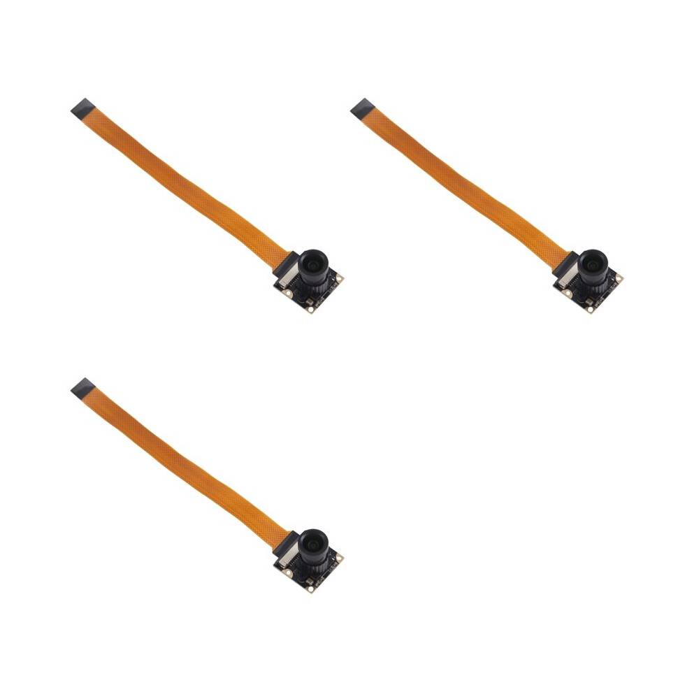 3X 5 Megapixels 1080P Sensor OV5647 Camera Module with 15 Pin Cable, 75 Viewing Angle for Raspberry Pi Zero/2W/W/5