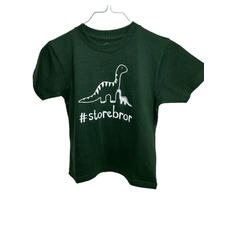 #Storebror T-shirt S/S Flaskegrøn - Storebror T-Shirt - Legekammeraten.dk