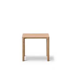 Fredericia Furniture - Piloti Table, 39 x 31 cm, Oljad ek - Soffbord - Hugo Passos