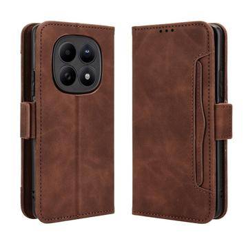 Xiaomi Poco M8/Redmi Note 15 Korthållare plånboksfodral - Brun