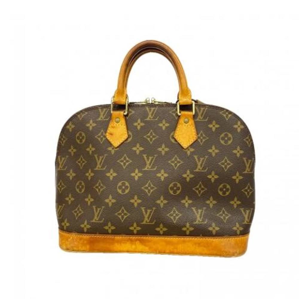 Louis Vuitton Vintage Pre-owned Alma Håndtaske - Vintage - Dame - Brun - ONE SIZE - Uld