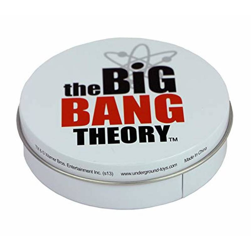 The Big Bang Theory Set of 4 Metal Coaster in Tin - Soft Kitty and...