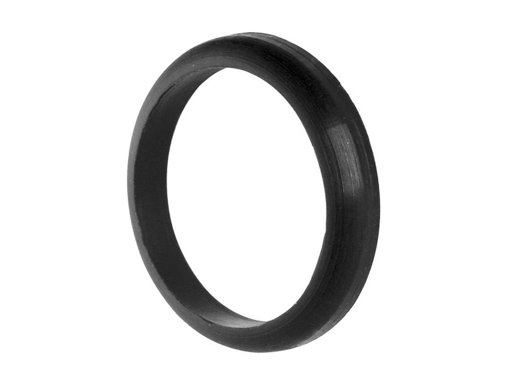 FORCE støvring i Silikone til sadelpind 31,6 mm - Sort.