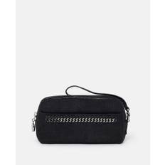 Stella McCartney - Falabella Cosmetic Case, Woman, Pitch black