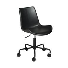 Dan Form - Hype Kontorsstol Konstläder Svart från Sleepo ((BxDxH): 51x44x78-90cm)