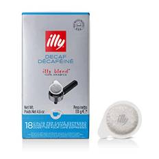 Illy Espresso entkoffeiniert, 2 x 18 ESE Pads / Espresso Pods / Cialde, 2er Pack, 250 g