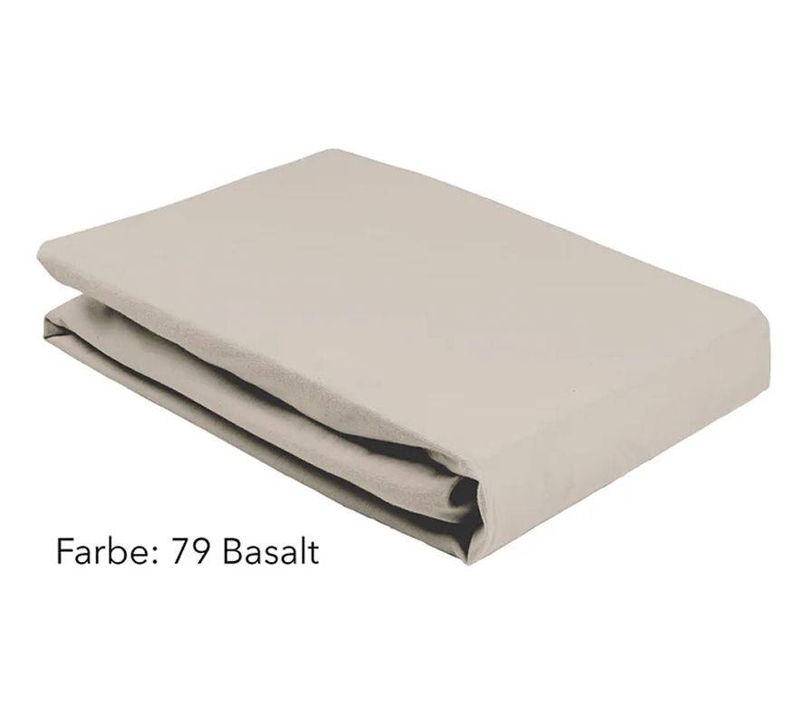 Eksklusiv facon jerseylagen fra ELEGANTE – BASALT str. 90/100×200×35 cm.