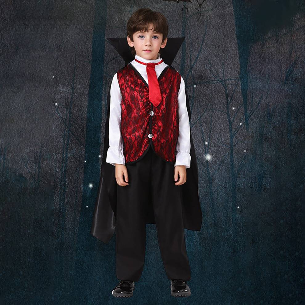 (black, 120) Girls Costumes Cosplay Costumes Kids Cosplay Performance Play Set
