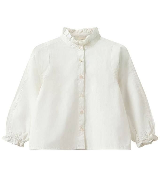 Sofie Schnoor Skjorte - EsmaKB - Off White - Sofie Schnoor - 5 år (110) - Skjorte