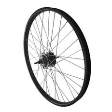 26" Baghjul Nexus 7 gear til centerlock - Sort aluminiumsfælg med Shimano Nexus 7 gear og fodbremse til ladcykler