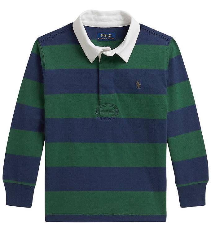 Polo Ralph Lauren Polo - Verano Green/Rustik Marinblå - Polo Ralph Lauren - 7 år (122) - Polo