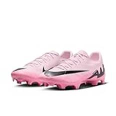 Nike Herr Zoom Vapor 15 Academy FG/MG fotbollssko, rosa skum/svart, 37,5 EU, Rosa skum svart, 37.5 EU