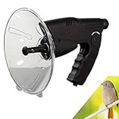 Parabolisk mikrofon Monocular, Monocular X8 Bionic Ear Förstoring Monocular Sound Amplifier, Bionic Ear Long Range Birds Listening Telescope 200M, för hörlurar,