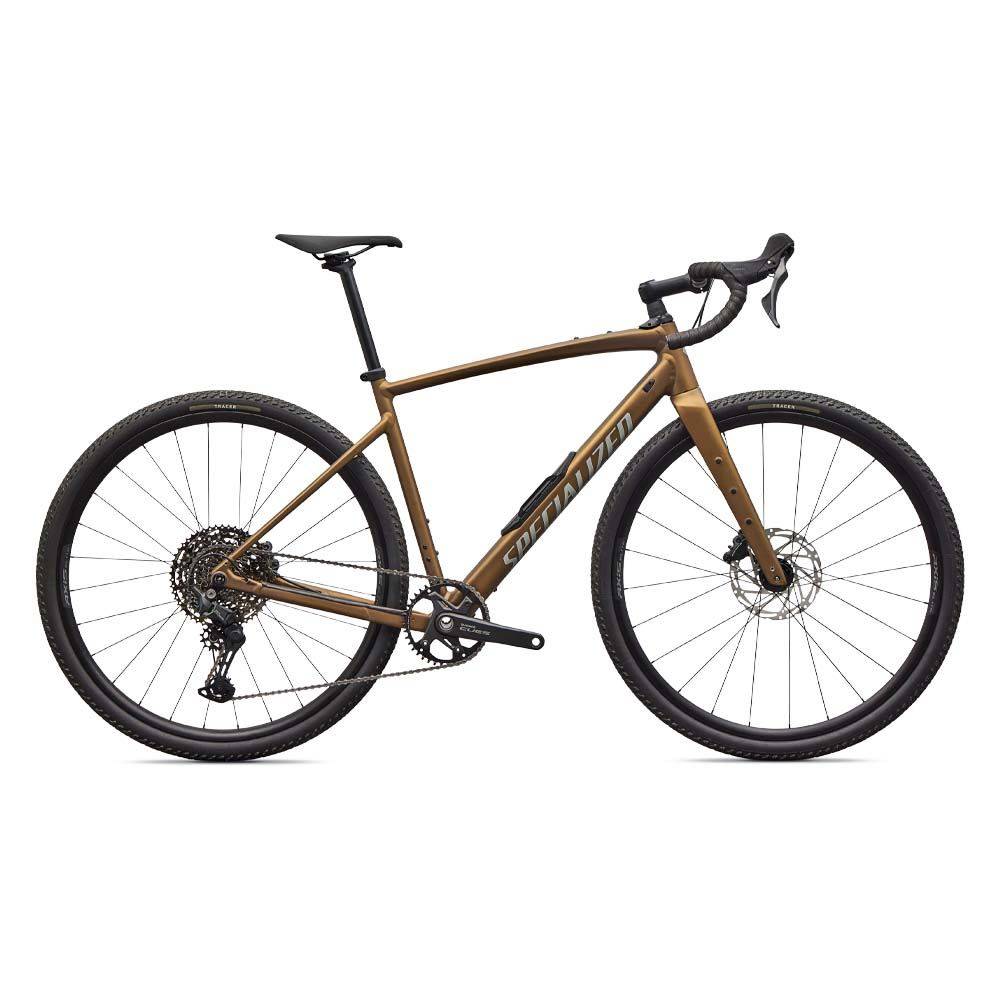 Specialized Diverge E5 Sport SATIN BURNT GOLD METALLIC / SHADOW SILVER strl 56