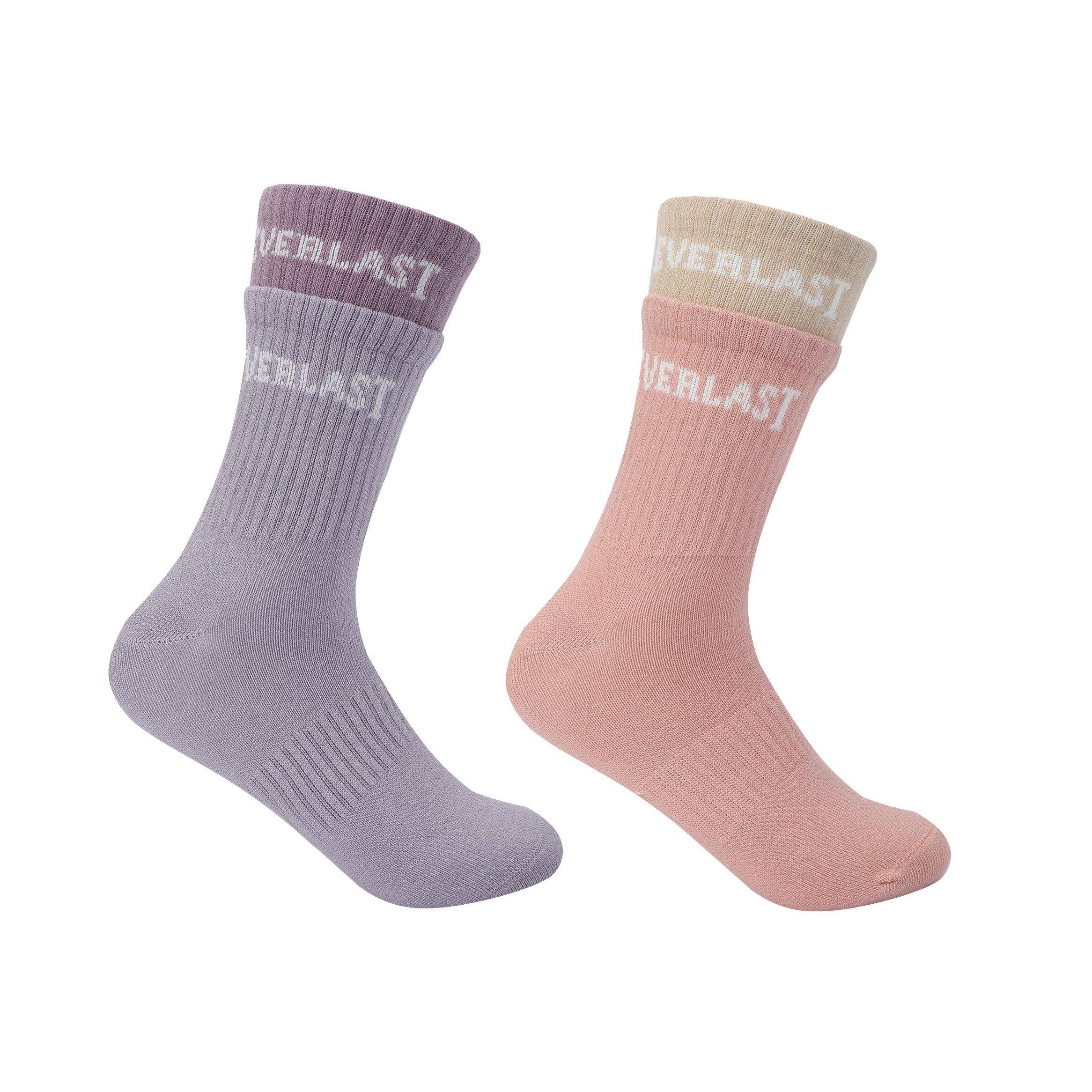 Everlast Women's Ribbed Crew Socks