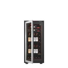 EuroCave Inspiration Medium - 58/59 flasker - 1 zone - Service Pack - Black//Glass door - Silver frame