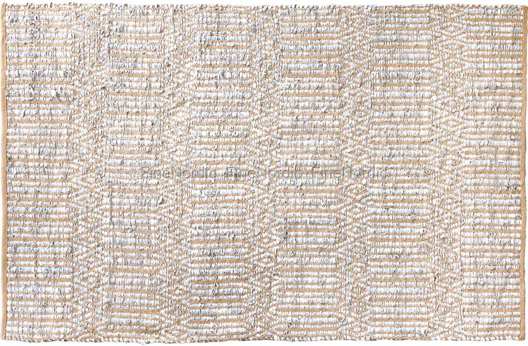 GreenGate Rug Ice Blue with Cotton 90 x 140 cm