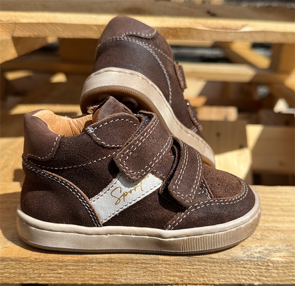BabyBotte Formidable velcro sneakers, brun