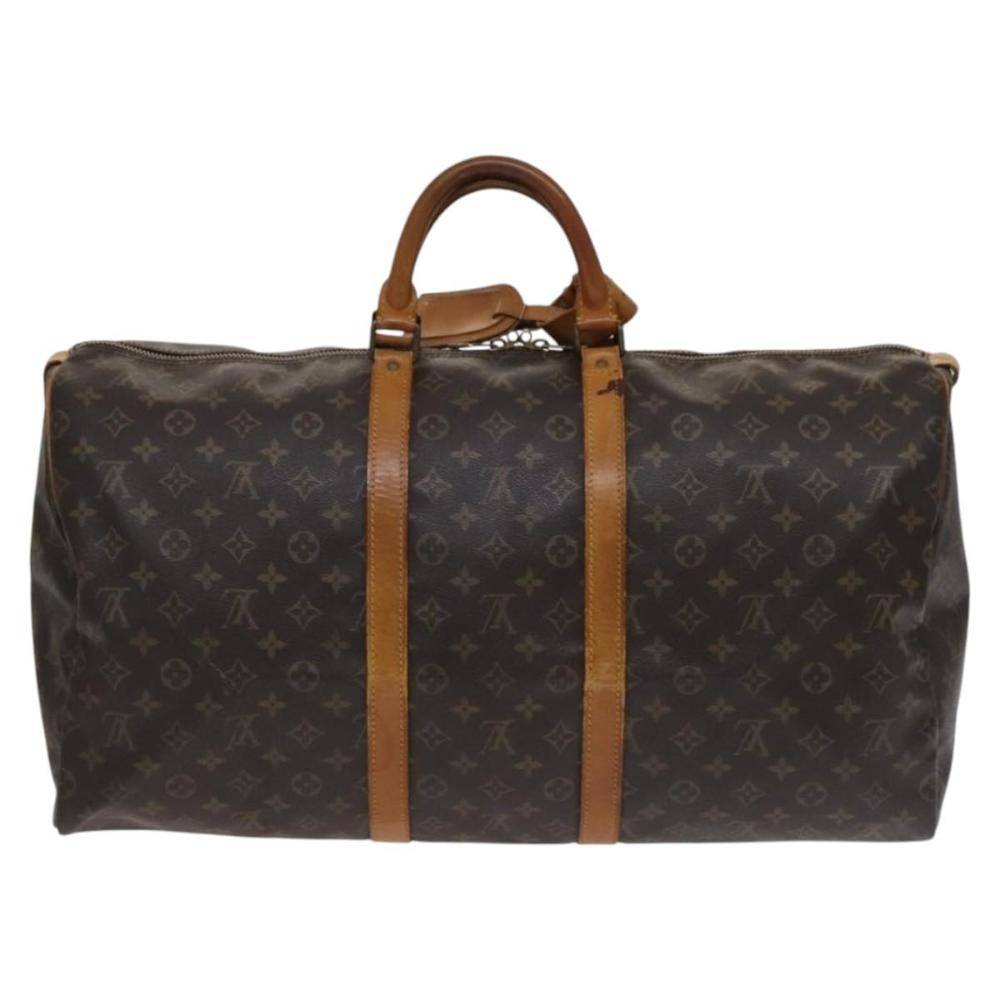 Louis Vuitton Vintage Keepall Stl. - Handväskor Från Magasin - Brown (W 55cm x H 27cm x D 25cm)