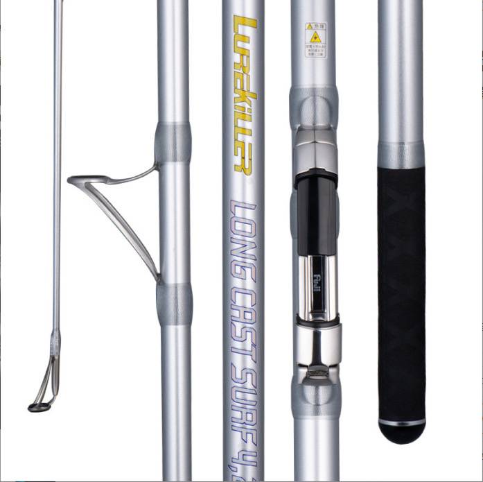 Fuji lurekiler 4.2-meter long throwing rod 100-250g 3-segment high carbon long shooting fishing rod