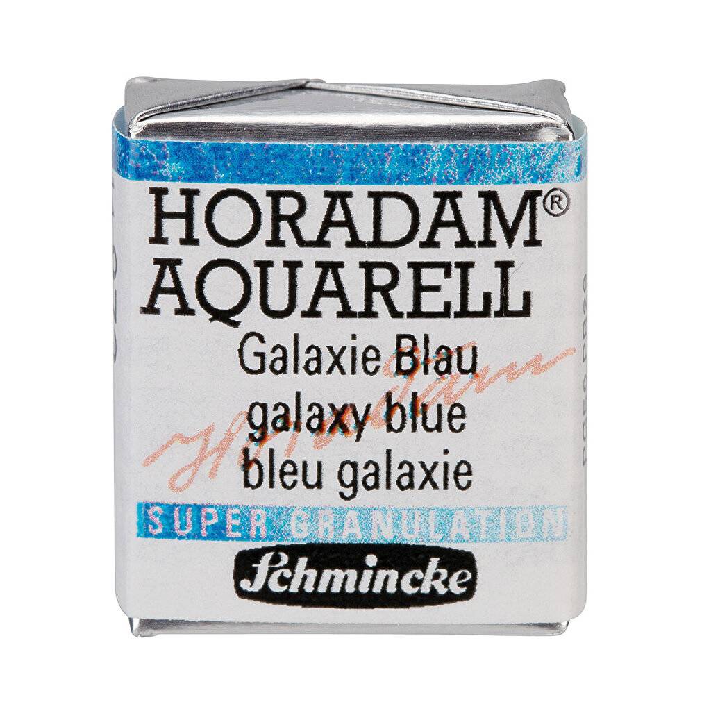 Schmincke Horadam Aquarell Supergranulating 1/2 pans (Färg: Galaxy Black)