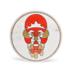 Editions Milano - Marblelous IX tallrik (32 cm) - unisex - marble - one size - Vit