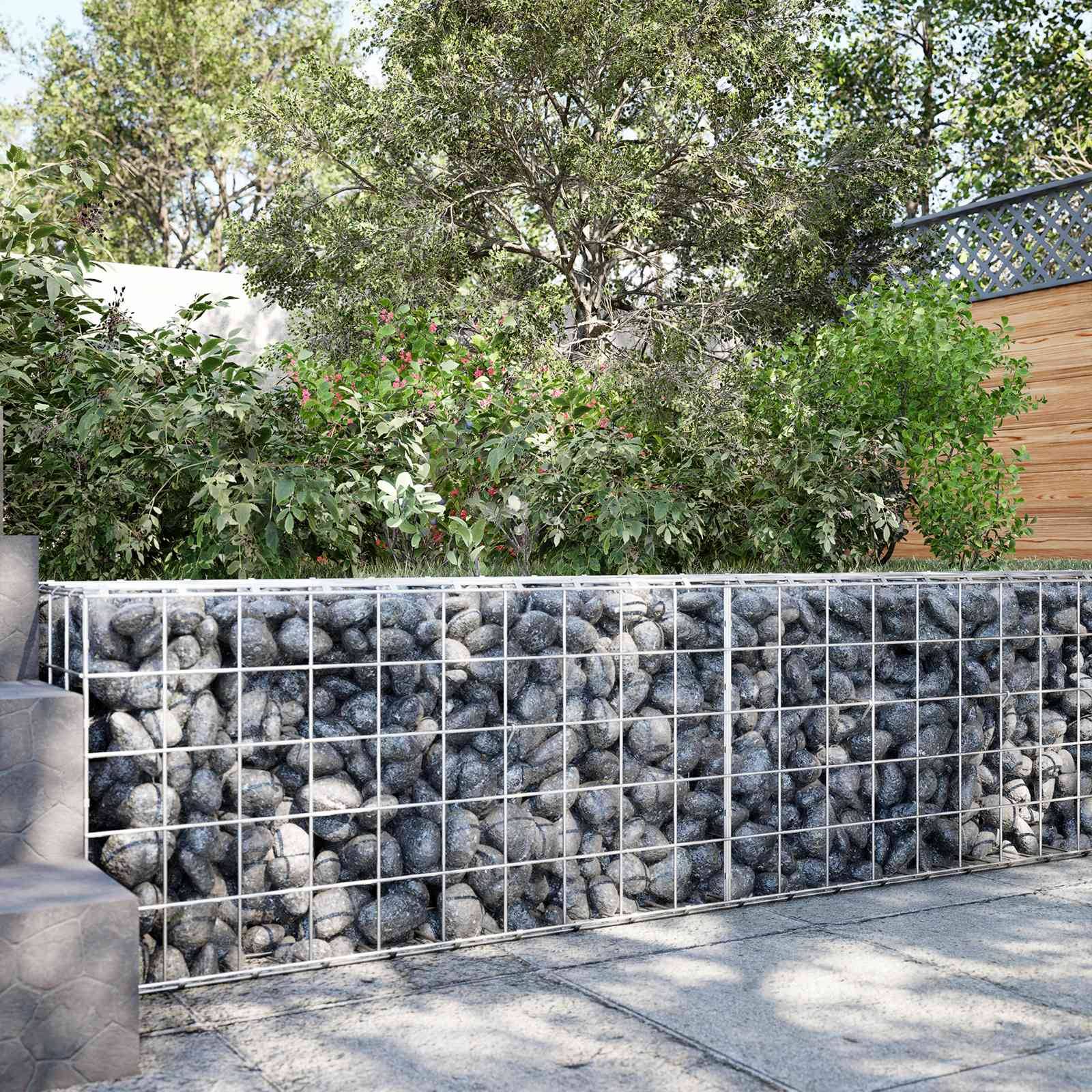 vidaXL Gabion med 5 mm Tråd og 10x10 cm Net 50x100x50 cm