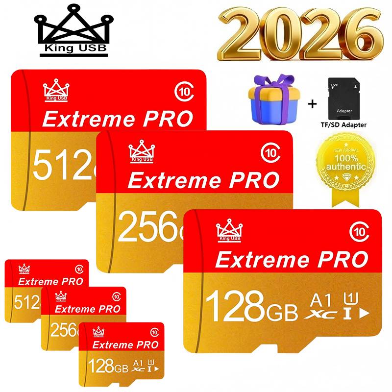 Extreme Pro Original A2 SD Memory Card Micro TF SD Card Flash SD Card 64GB Memory Cards 128GB 256GB 512GB Memory Cards For Switc