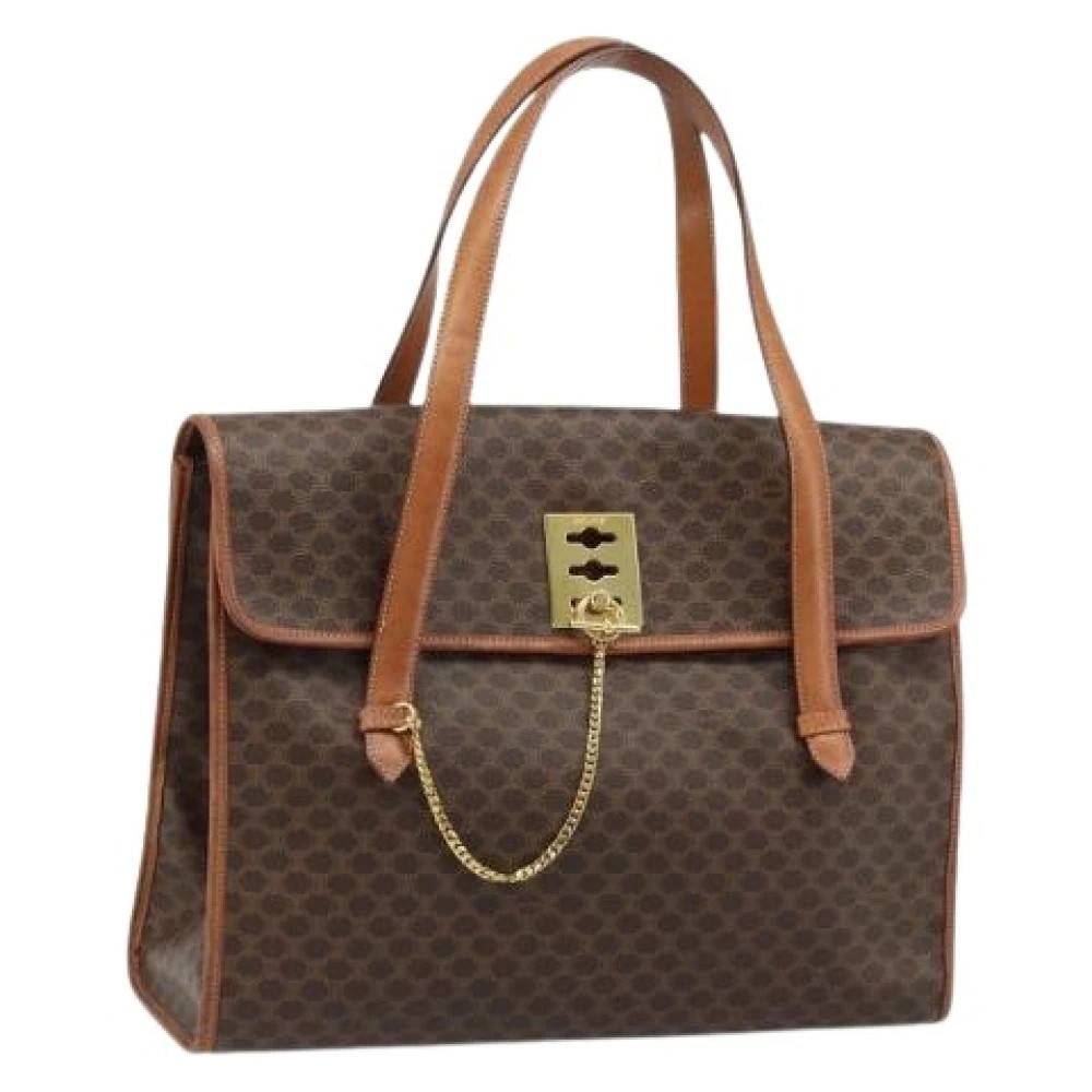 Celine Vintage Pre-owned Vintage Tote Bag - Vintage - Dame - Brun - ONE SIZE - Uld