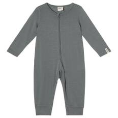 Kuling Canberra Onesie Light Green 86/92 cm Wool Grön  86/92 cm  Unisex