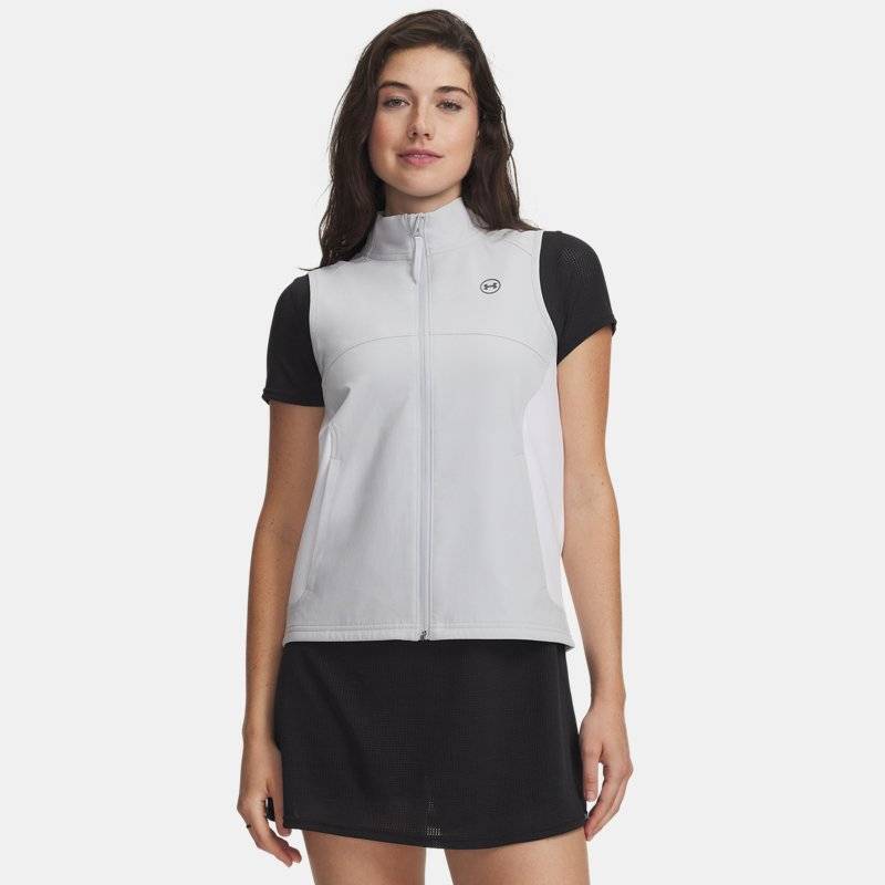 Under Armour Drive Midlayer Women's Vest White / Castlerock M