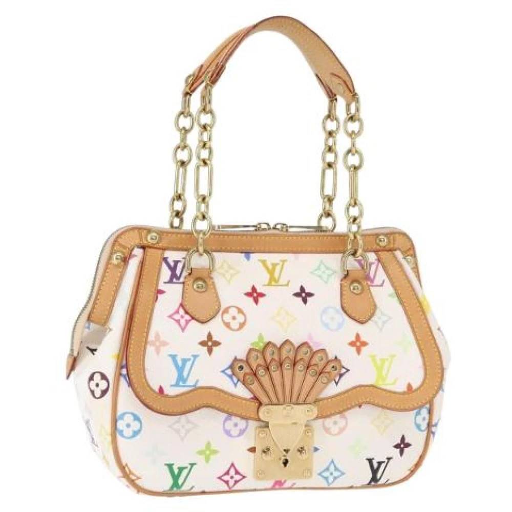 Louis Vuitton Vintage Pre-owned Vintage Håndtaske - Vintage - Dame - Hvid - ONE SIZE -