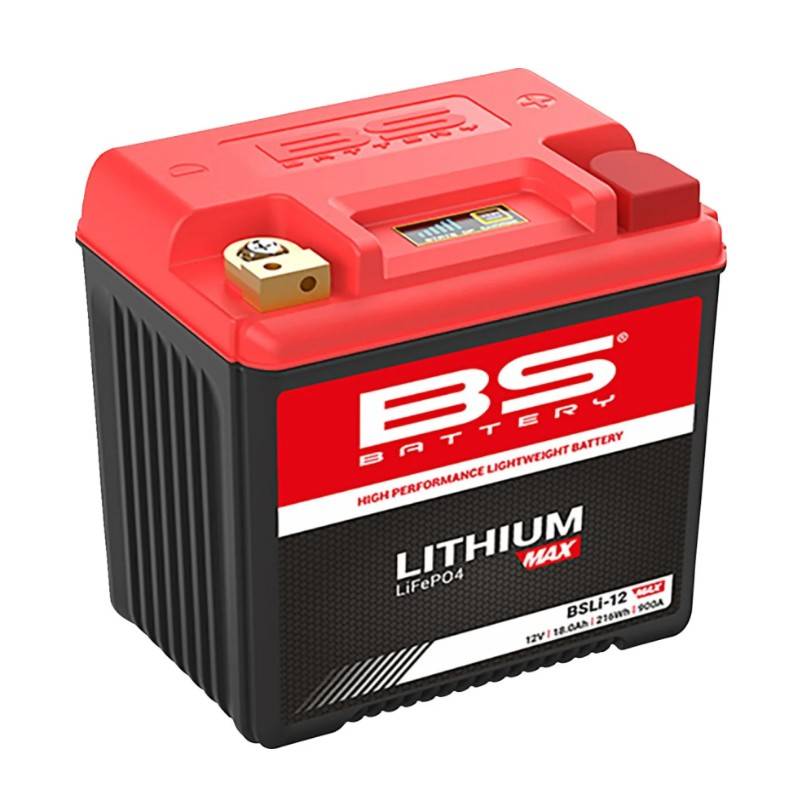 Lithium MC Batteri 12V 900A LiFePO4 BS Battery BSLi-12 "MAX"