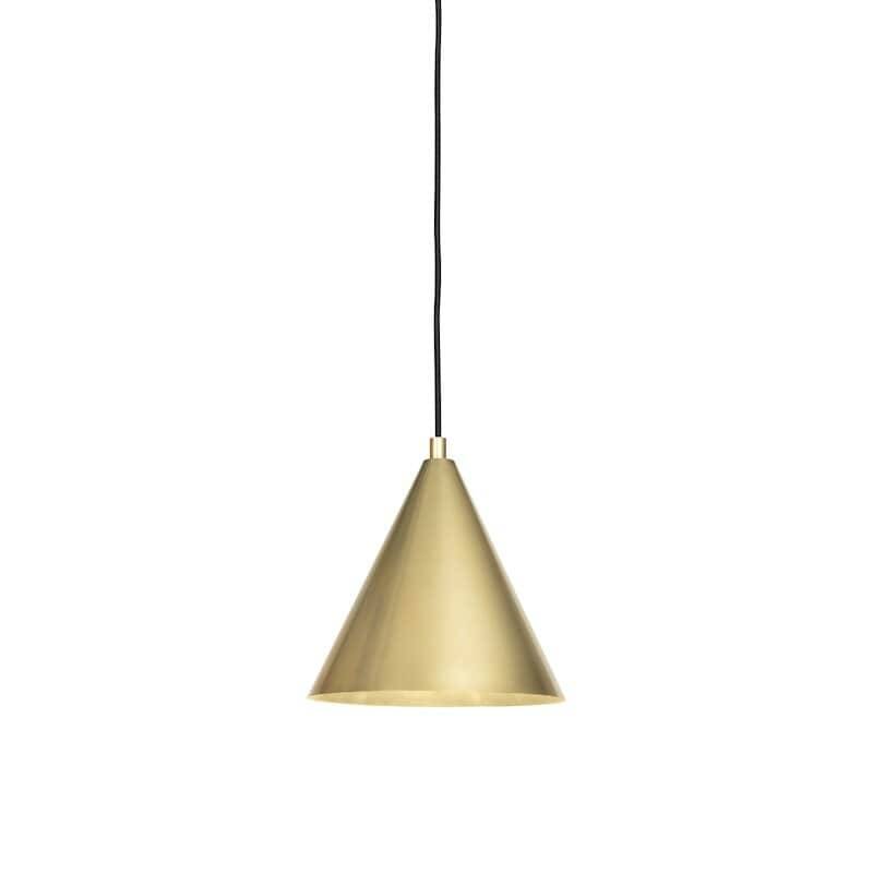 Örsjö Belysning Tratten stor taklampa rå mässing