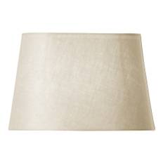 Watt & Veke - Basic Oval Lampskärm Natural 26cm från Sleepo - Beige (Ø 26cm)