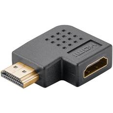 Goobay HDMI Hun til HDMI Han 270° - 8K/60Hz - Guldbelagt