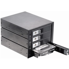 SFF-8643 Hot Swap Desktop Server Aluminum 3.5inch 4 bay miniSAS SATA HDD Enclosure