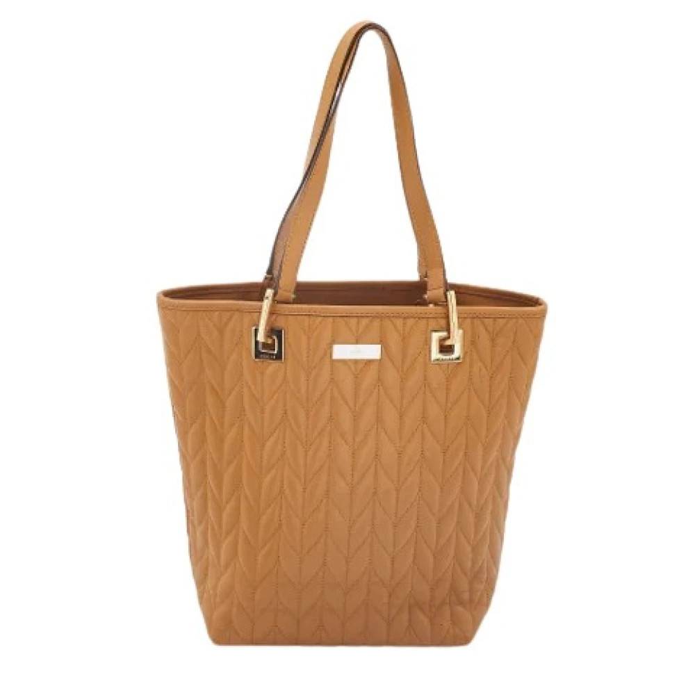 Gucci Vintage Pre-owned Canvas Tote Bag - Vintage - Dame - Brun - ONE SIZE -