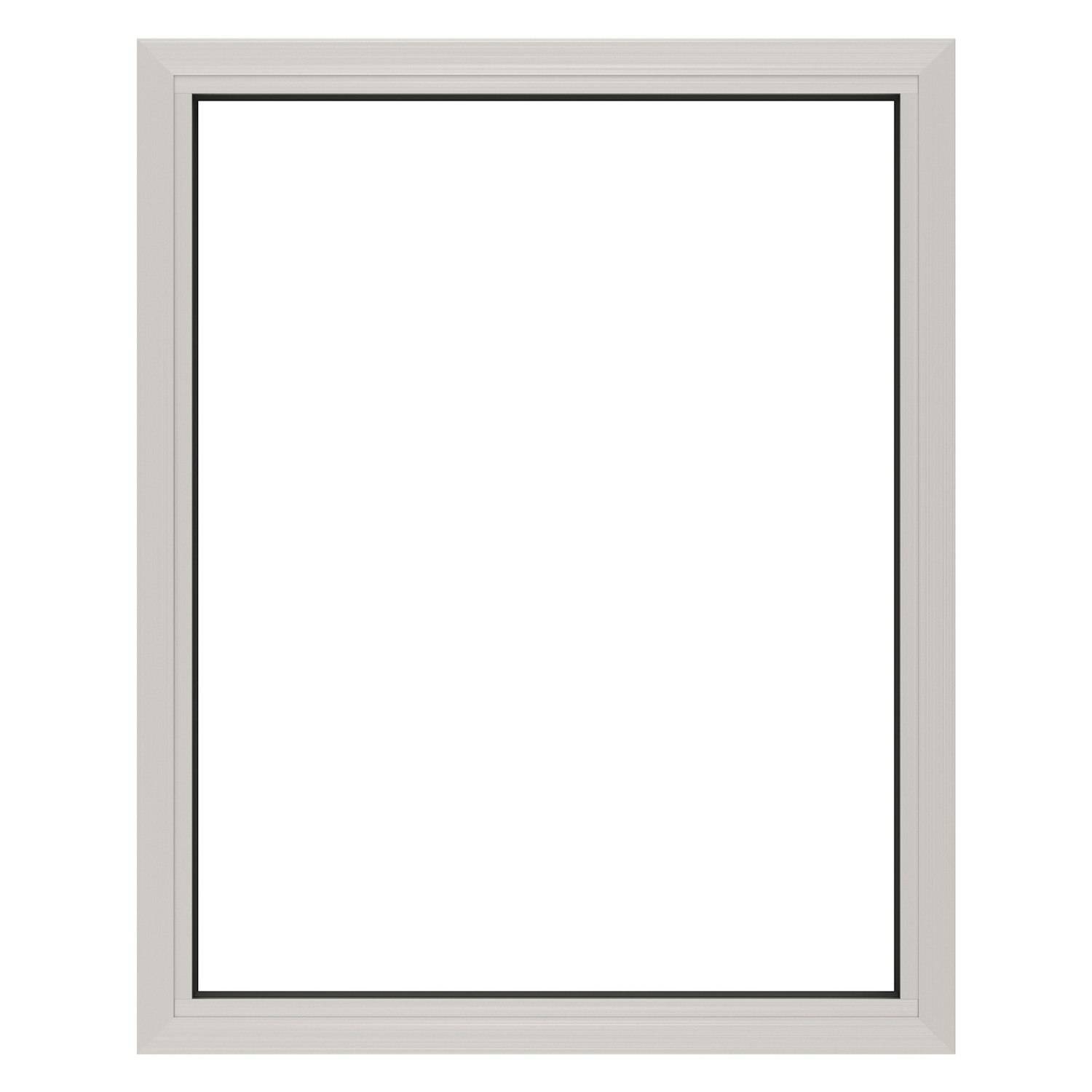 Fast Fönster NorDan HelAlu 3-Glas Aluminium BxH: 130x130 cm - Installation/montering finns att köpa till