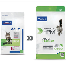 Virbac HPM Adult Neutered Cat. Kattefoder til neutraliserede voksne (dyrlæge diætfoder) 7 kg