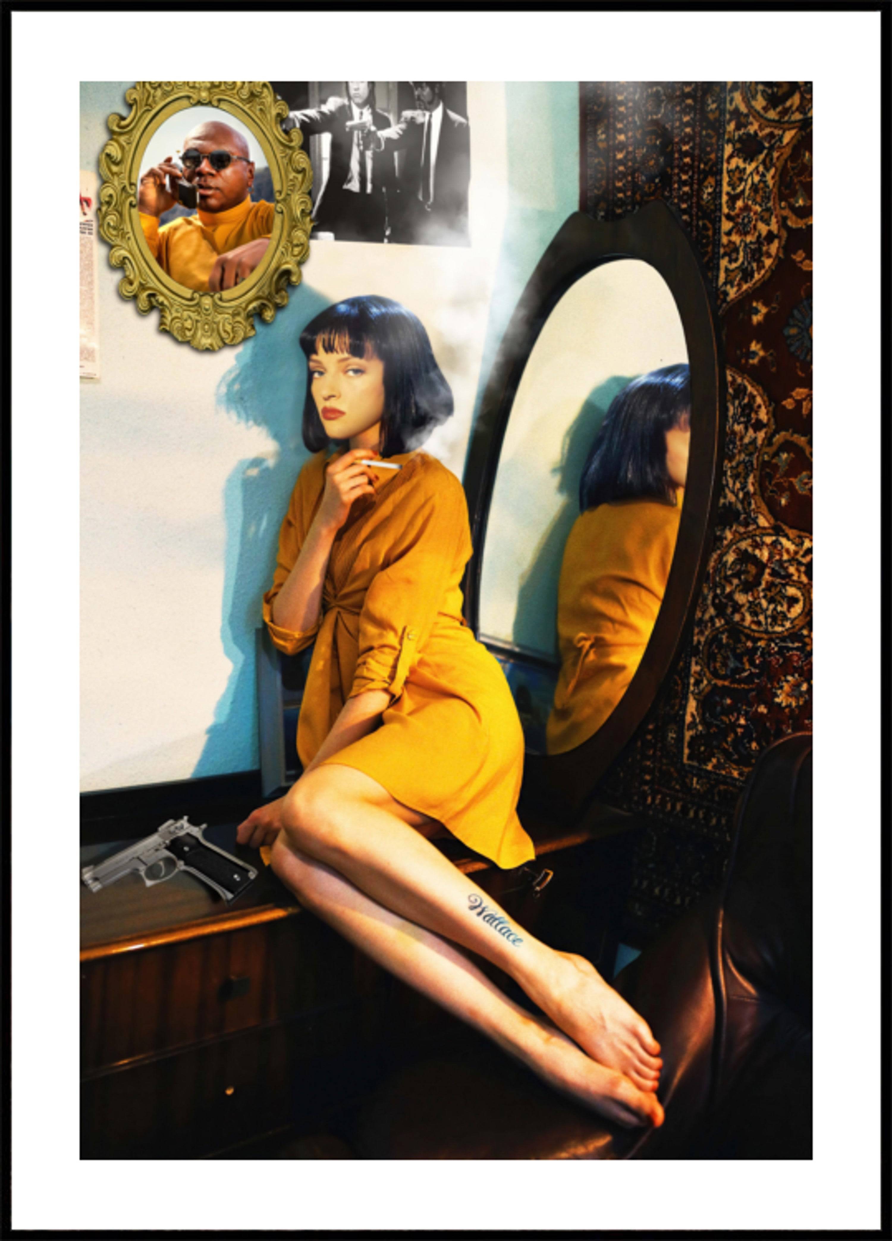 Mia On Bedroom (40x50) - Plakater > Osorterade verk, BD