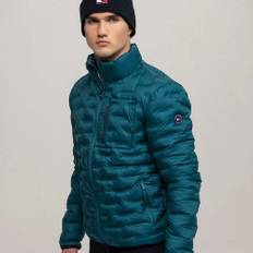 Tommy Hilfiger Charleston Puffer jakke - L / Turkis