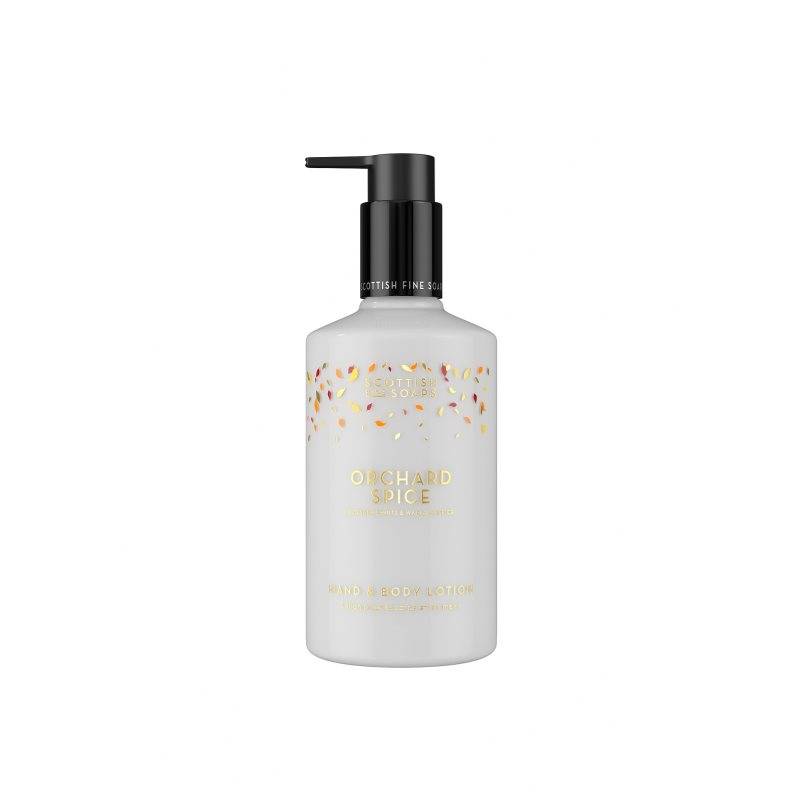 Scottish Fine Soaps Orchard Spice Hand & Body Lotion Fuktgivande mjölk för händer och kropp 300 ml